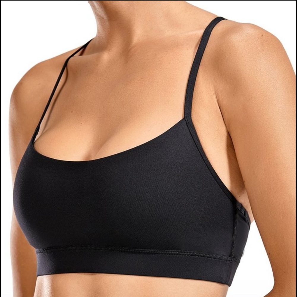Low Impact Strappy Padded Y-Racer Back
Sports Bra with Removable pads